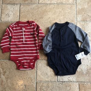 Infant Boy Long Sleeve Onesies